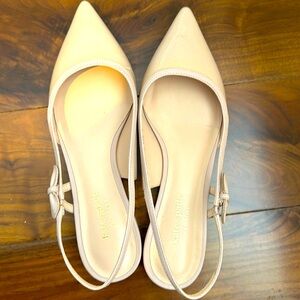 Few Time Used Kate Spade Baby Pink Bow Tie Flat Sandals - Women’s Size 7